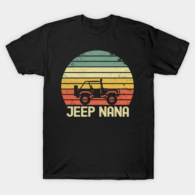 Jeep Nana Vintage Jeep T-Shirt by Oska Like